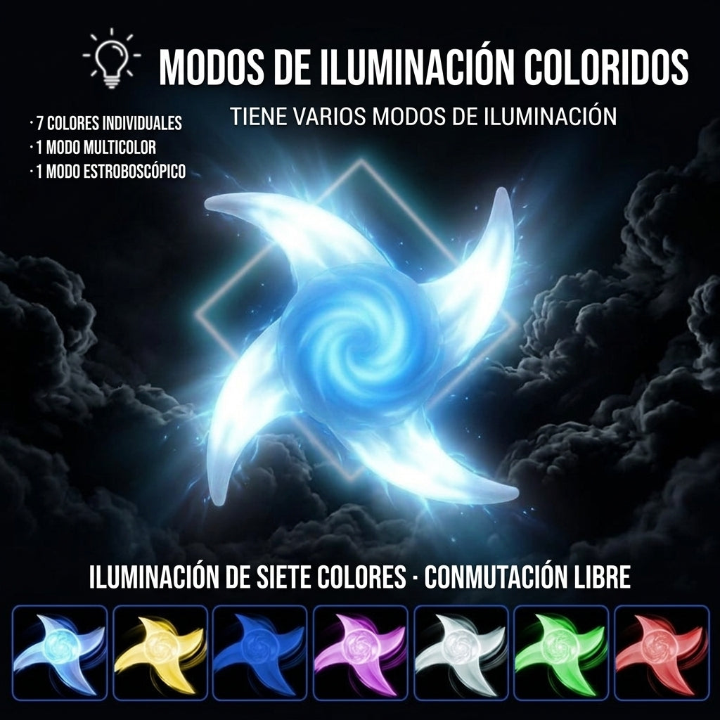 Kaze no Tama | Shuriken Espiral LED