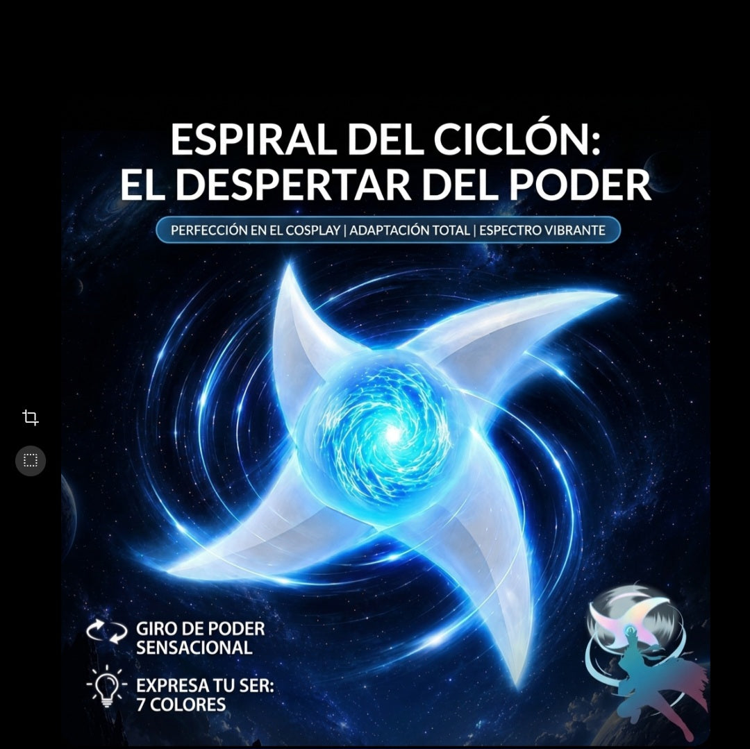 Kaze no Tama | Shuriken Espiral LED