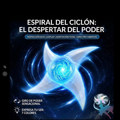 Kaze no Tama | Shuriken Espiral LED